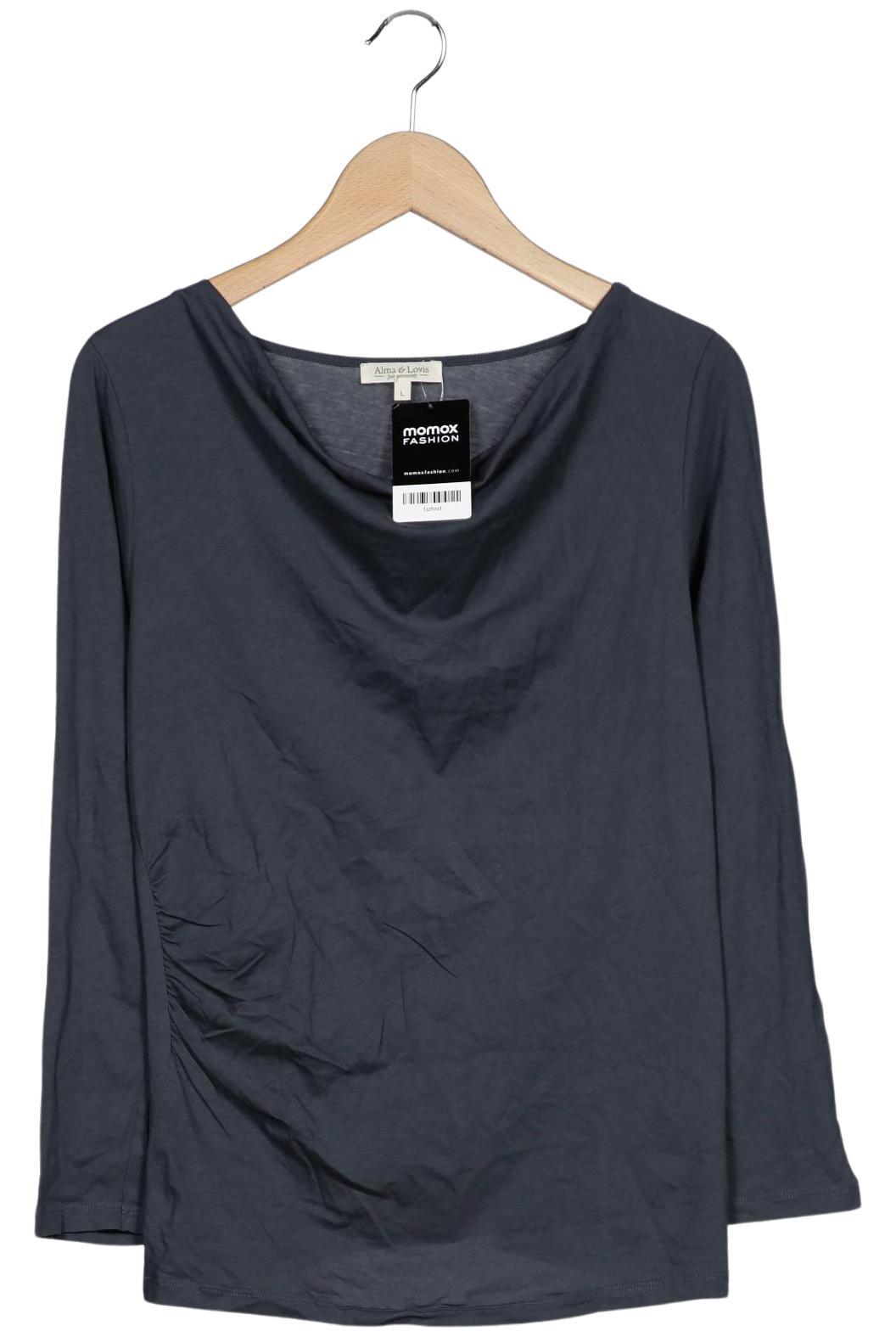 

Alma & Lovis Damen Langarmshirt, marineblau, Gr. 42