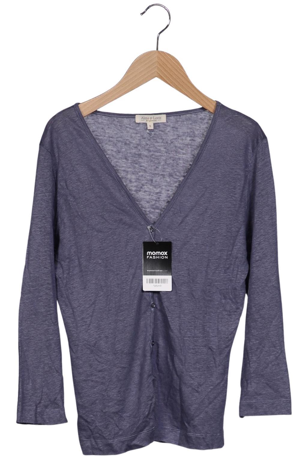 

Alma & Lovis Damen Strickjacke, blau, Gr. 36