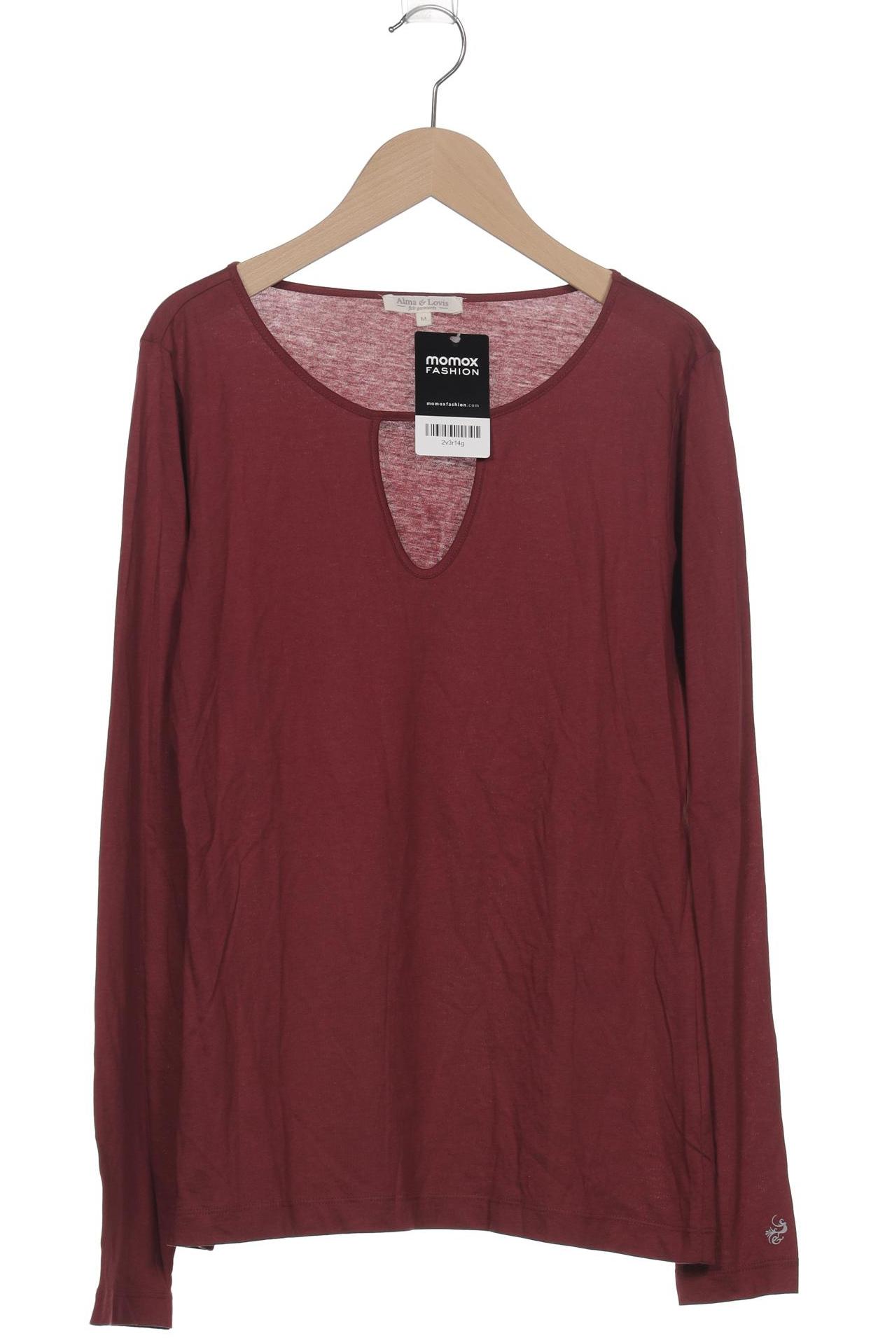 

Alma & Lovis Damen Langarmshirt, bordeaux, Gr. 38