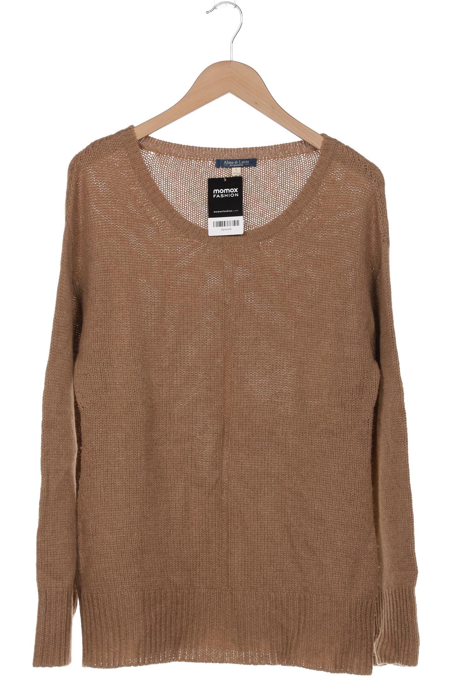 

Alma & Lovis Damen Pullover, beige, Gr. 42