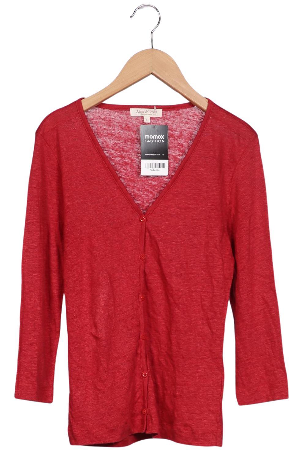 

Alma & Lovis Damen Strickjacke, rot, Gr. 36