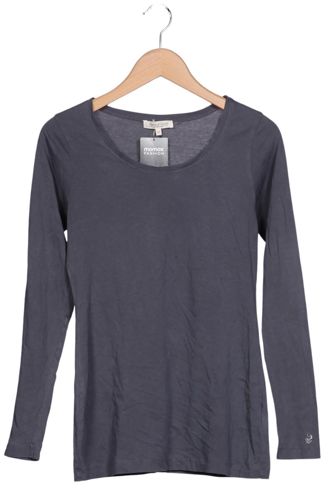 

Alma & Lovis Damen Langarmshirt, grau, Gr. 38