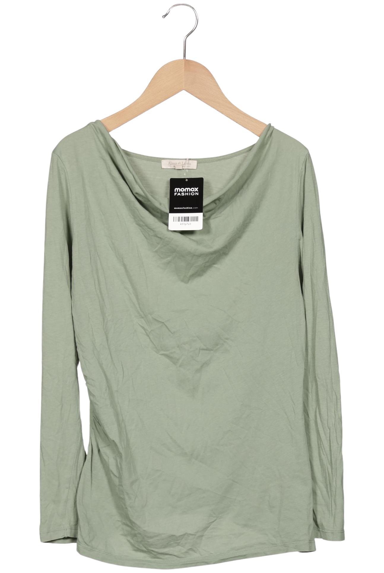

Alma & Lovis Damen Langarmshirt, hellgrün, Gr. 42
