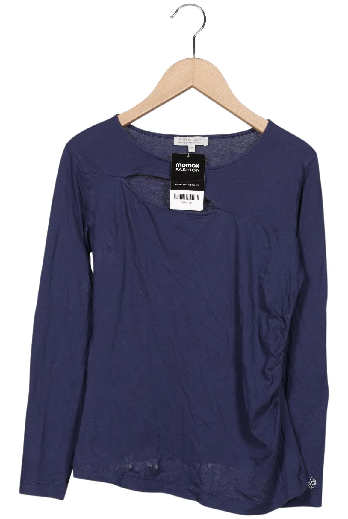 

Alma & Lovis Damen Langarmshirt, marineblau, Gr. 38