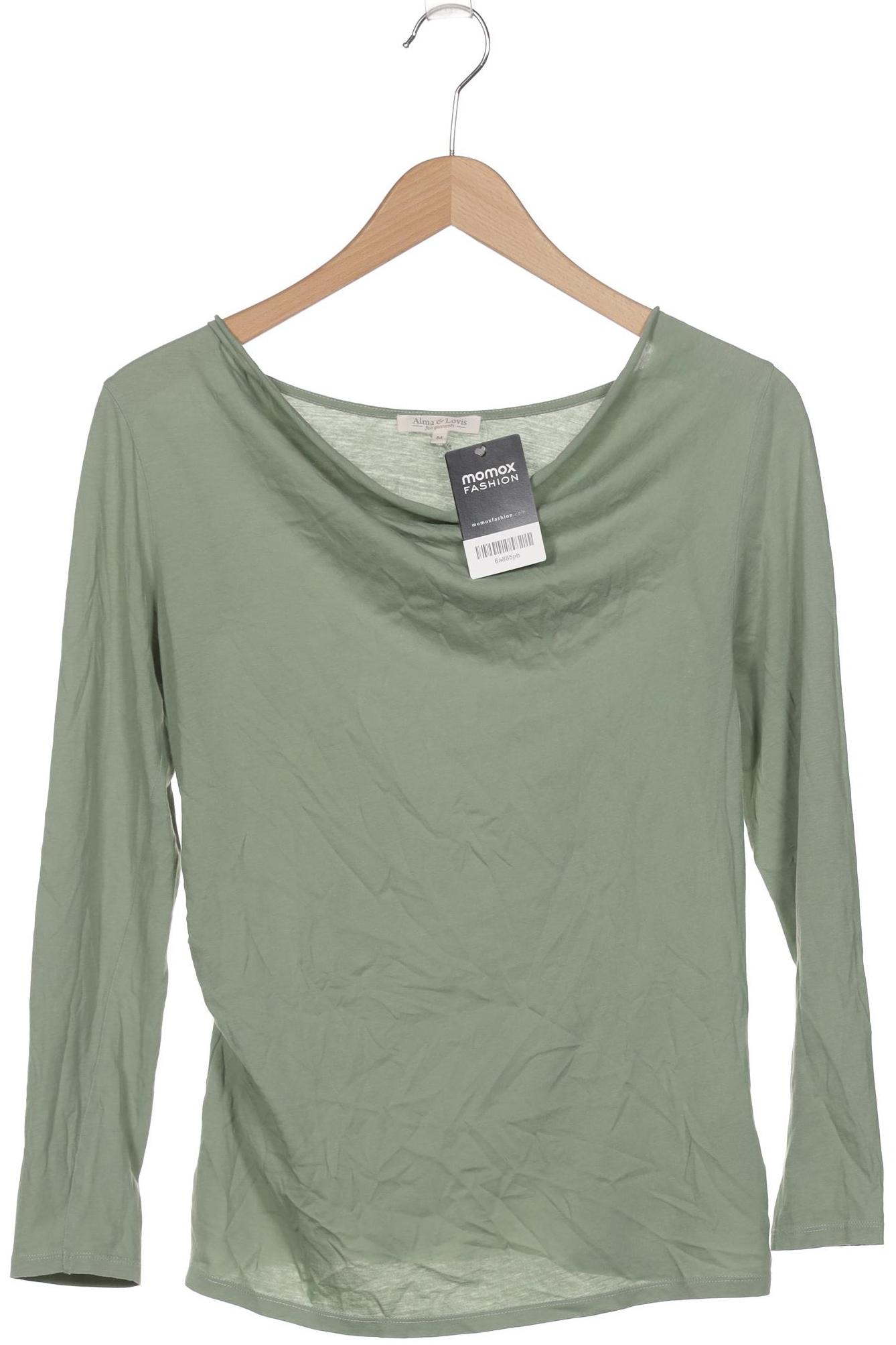 

Alma & Lovis Damen Langarmshirt, grün, Gr. 38