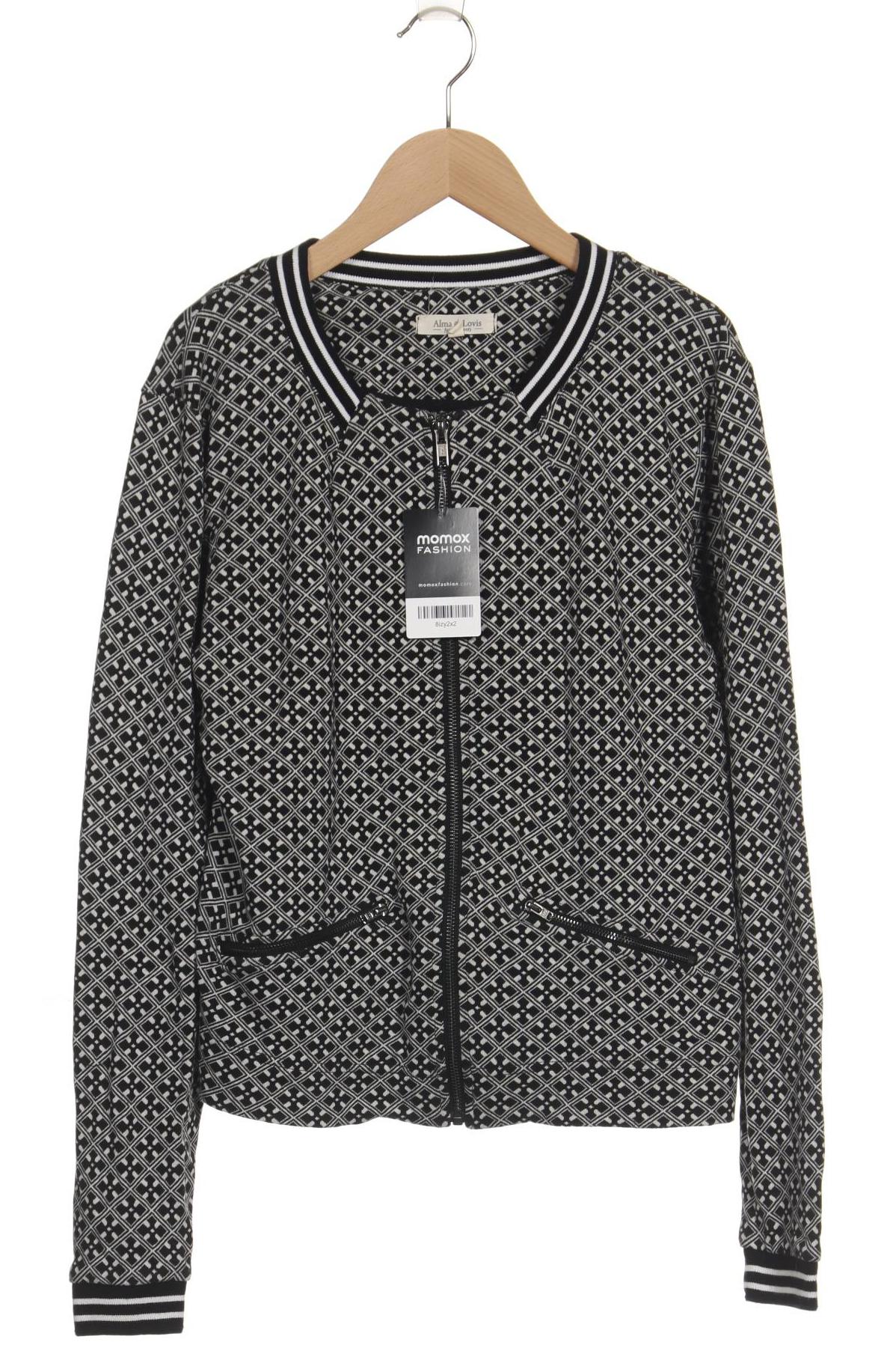 

Alma & Lovis Damen Strickjacke, schwarz, Gr. 38