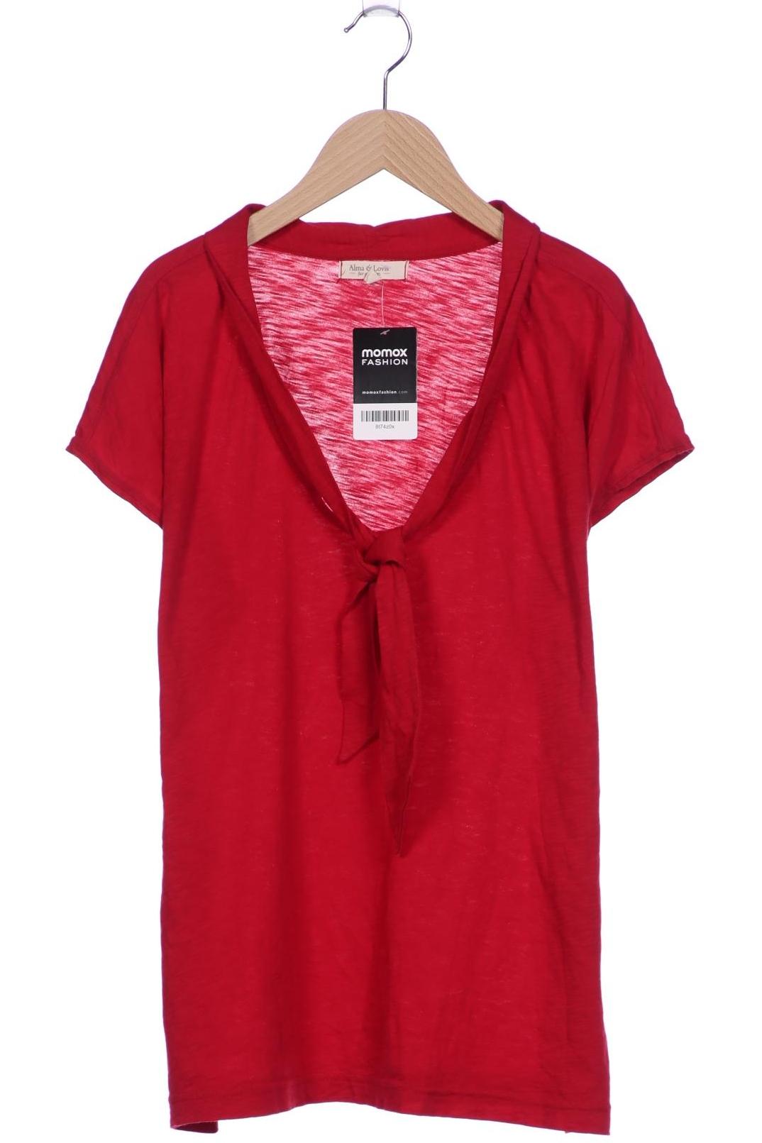 

Alma & Lovis Damen T-Shirt, rot, Gr. 42