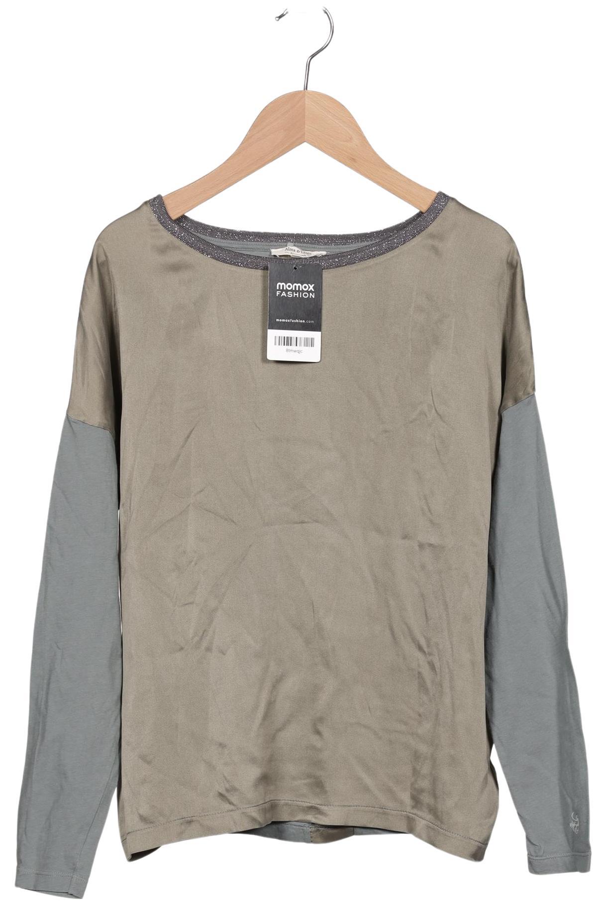 

Alma & Lovis Damen Langarmshirt, grün, Gr. 36