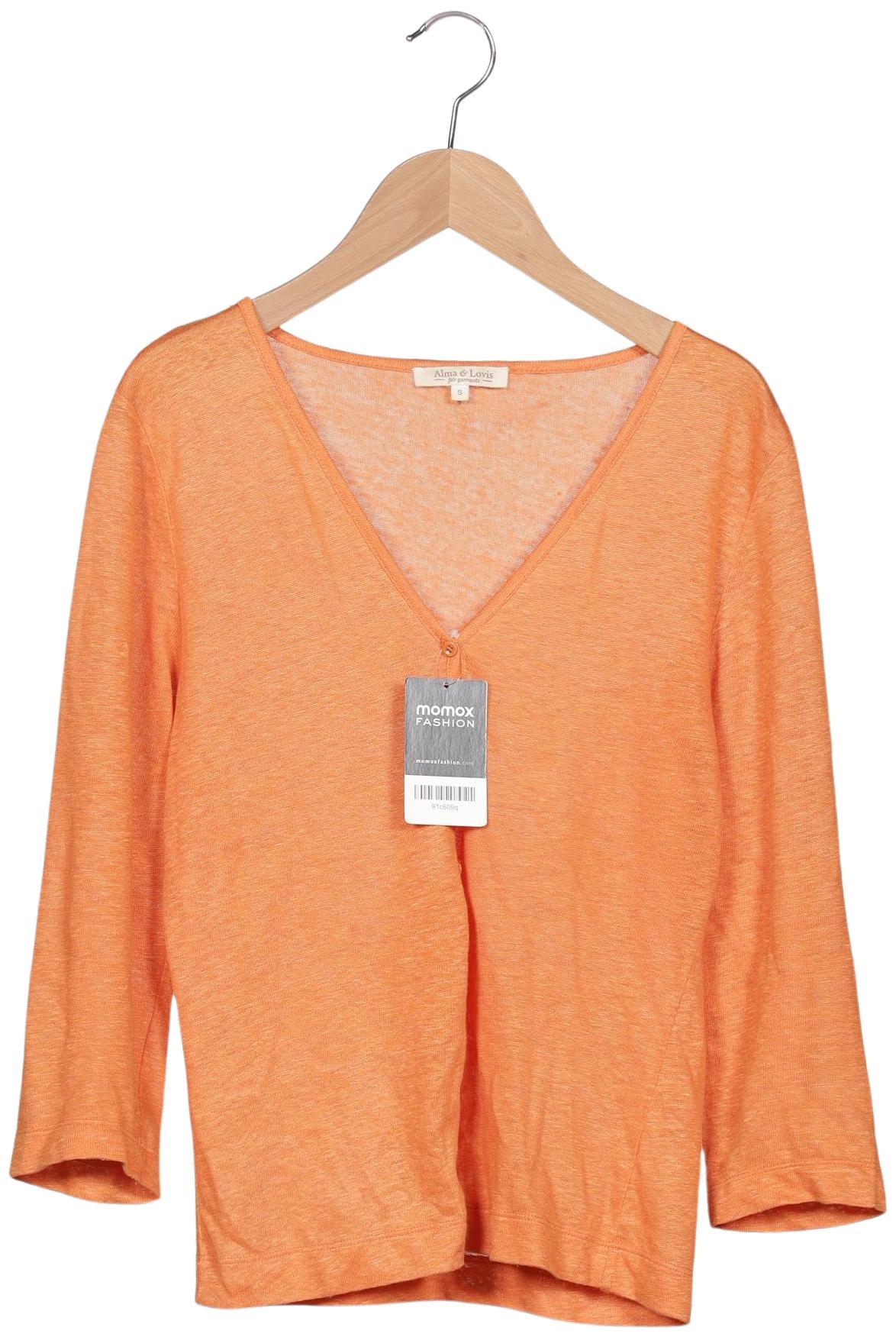

Alma & Lovis Damen Strickjacke, orange, Gr. 36