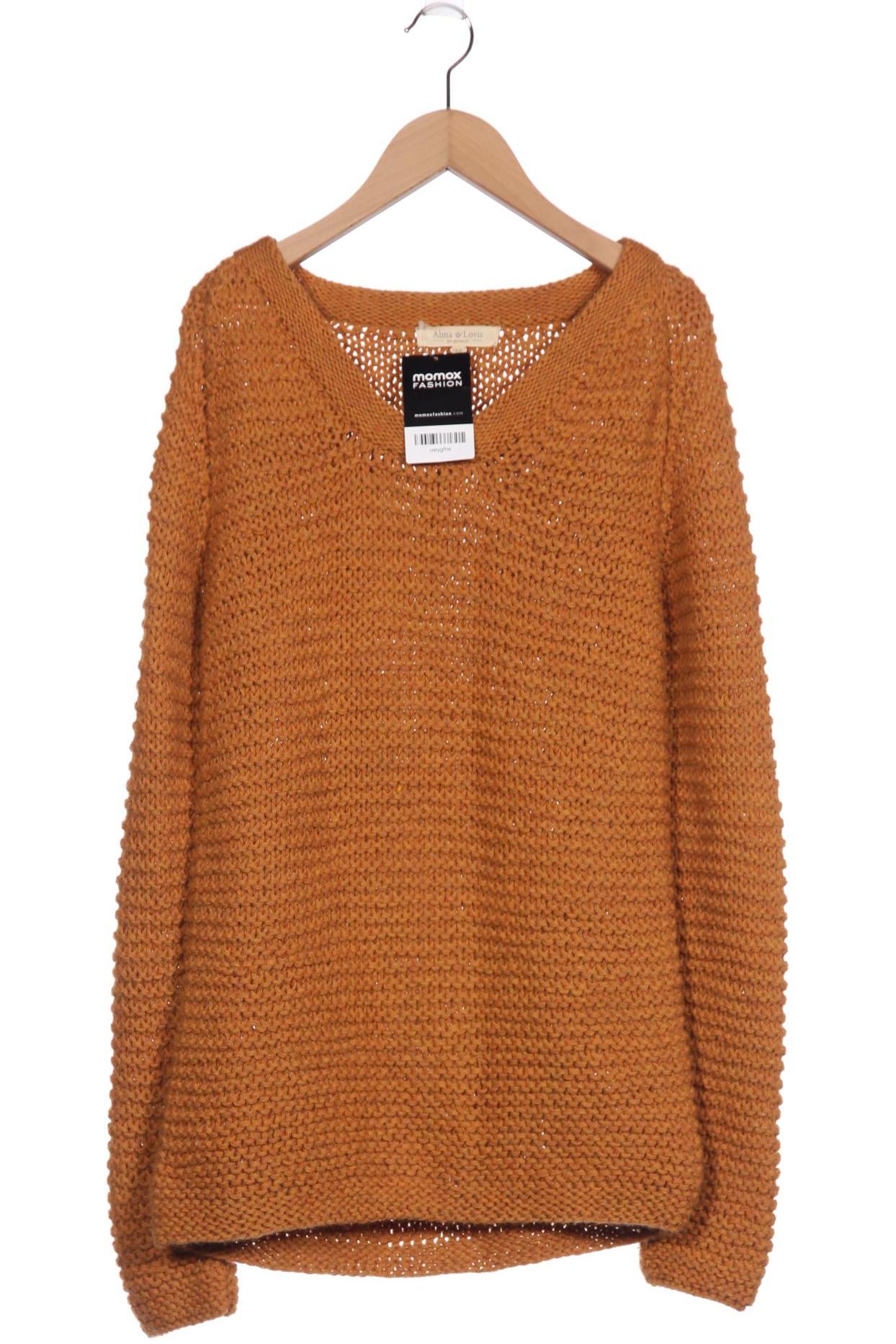 

Alma & Lovis Damen Pullover, gelb