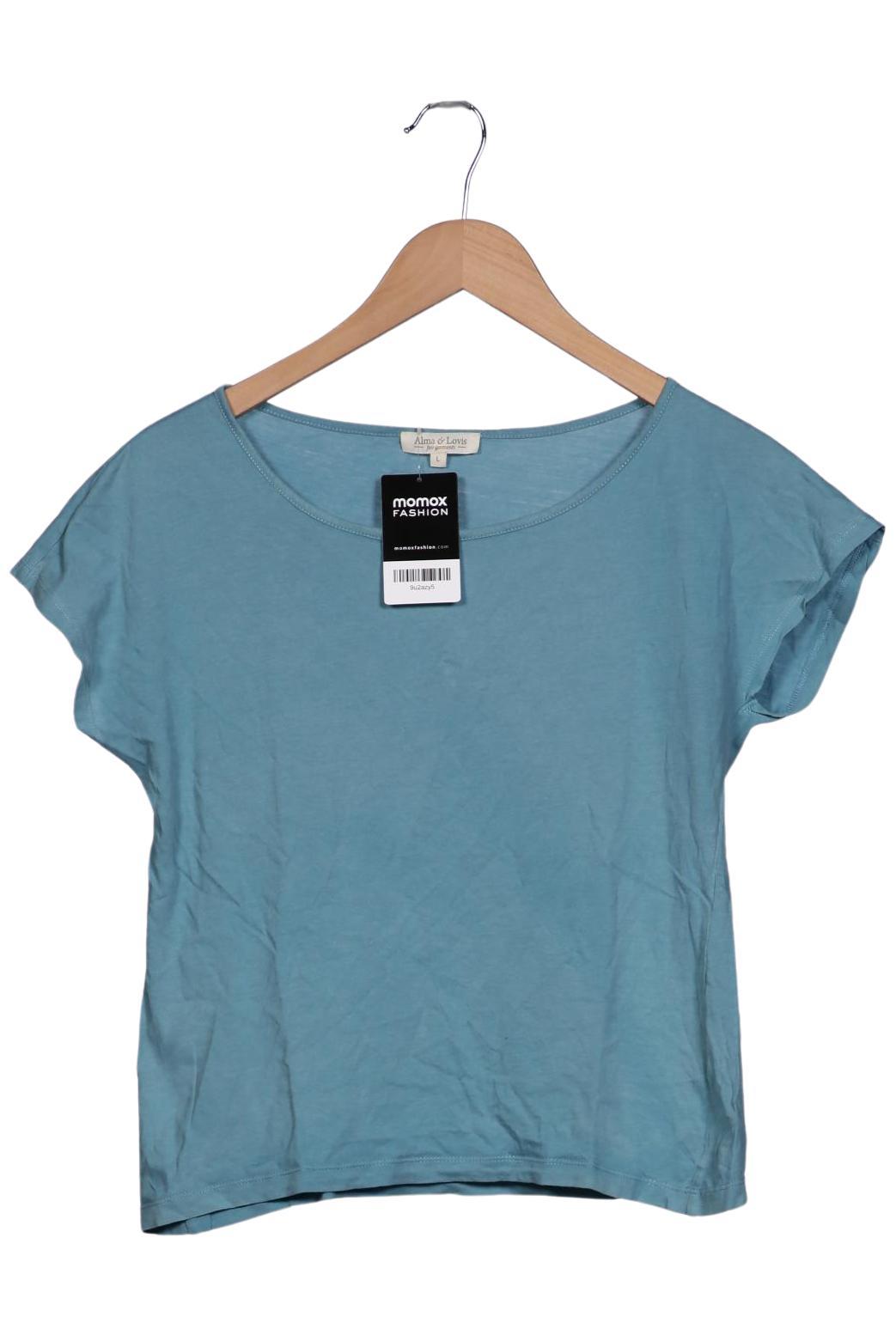 

Alma & Lovis Damen T-Shirt, blau, Gr. 42