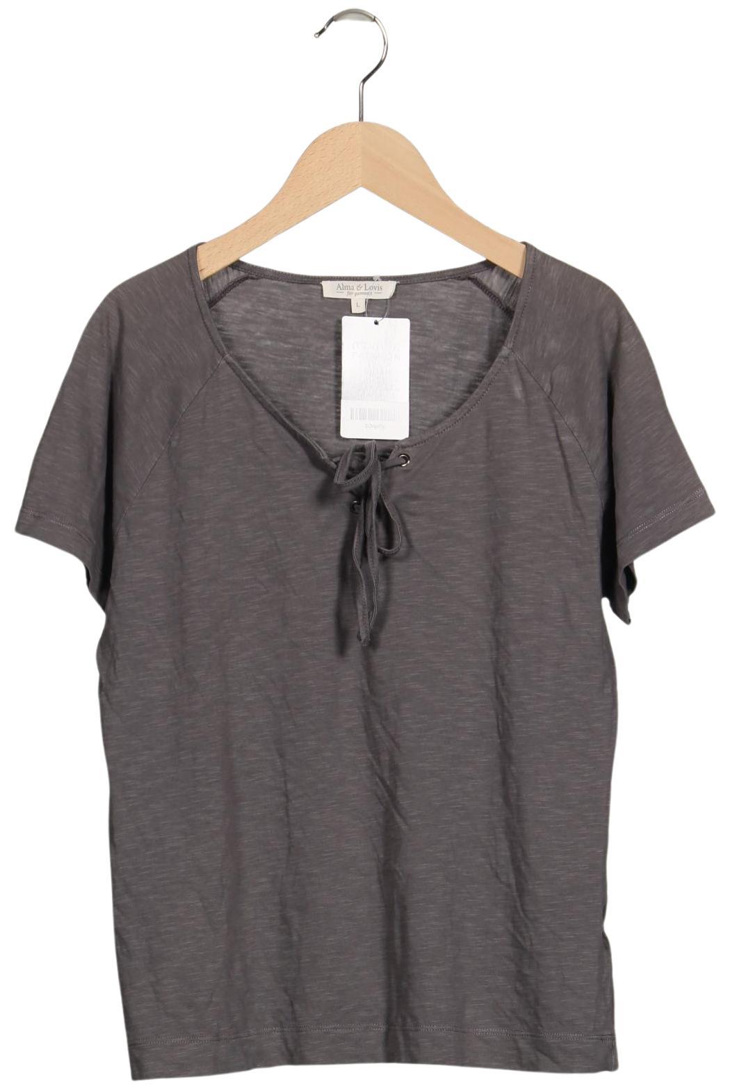 

Alma & Lovis Damen T-Shirt, grau, Gr. 42