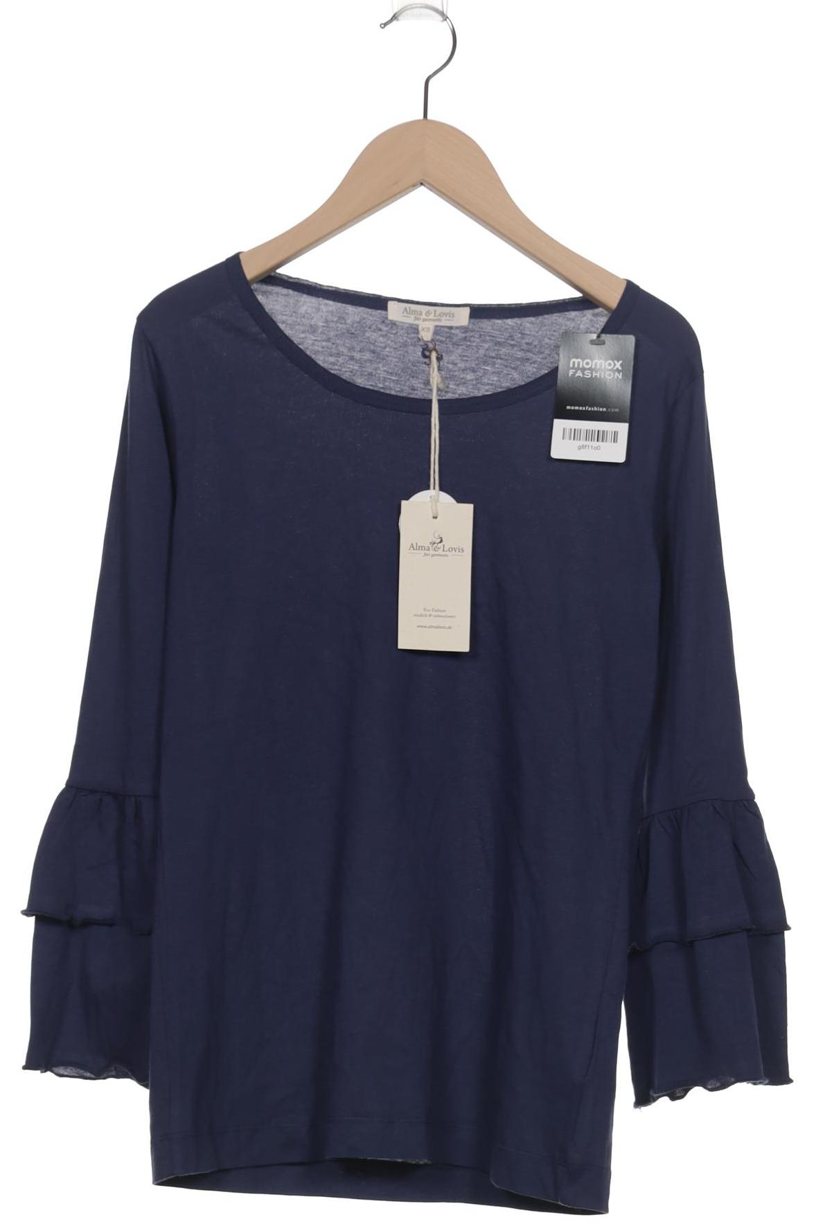 

Alma & Lovis Damen Langarmshirt, marineblau, Gr. 34