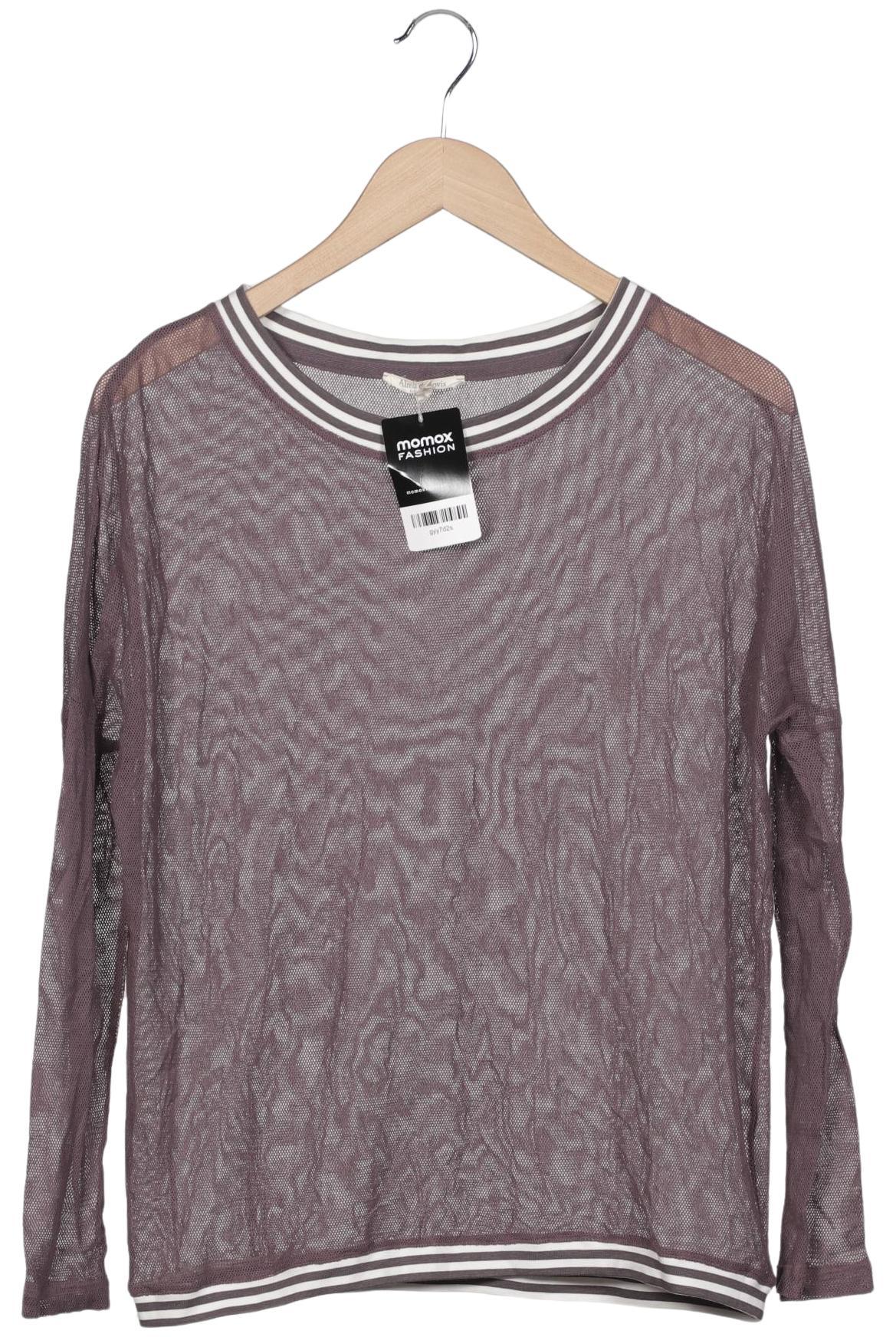 

Alma & Lovis Damen Langarmshirt, grau, Gr. 36