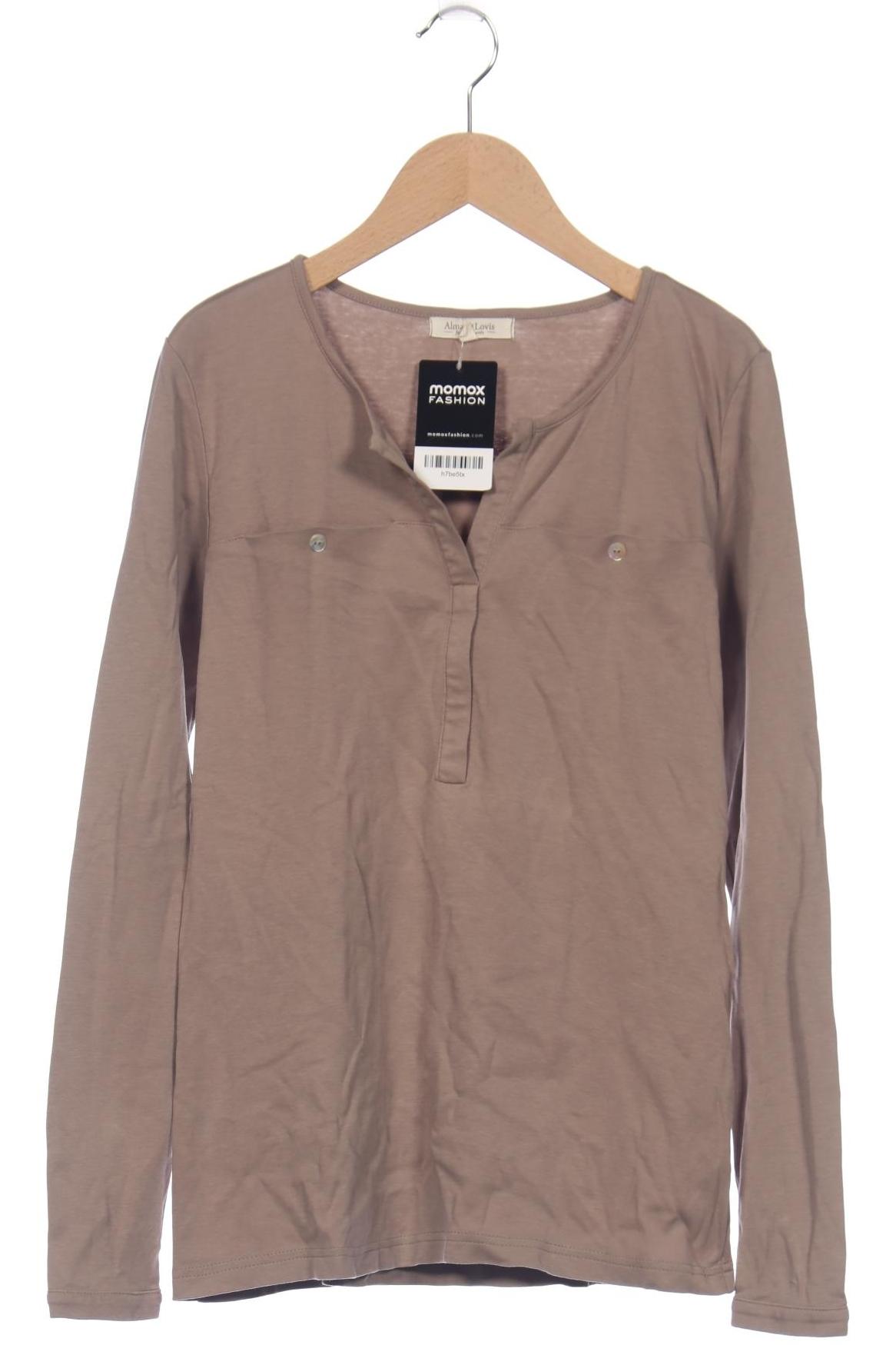 

Alma & Lovis Damen Langarmshirt, beige, Gr. 36