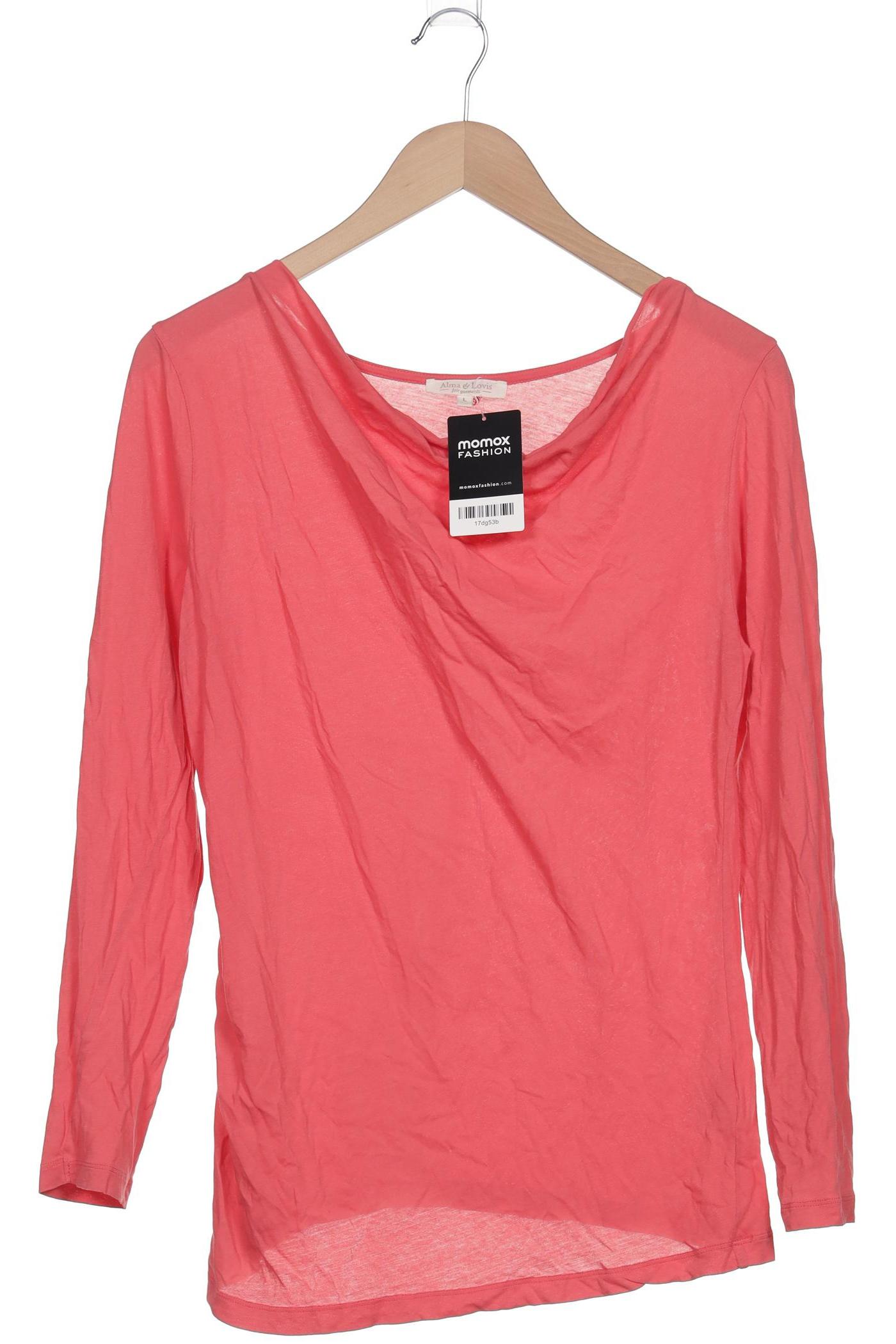 

Alma & Lovis Damen Langarmshirt, pink, Gr. 42