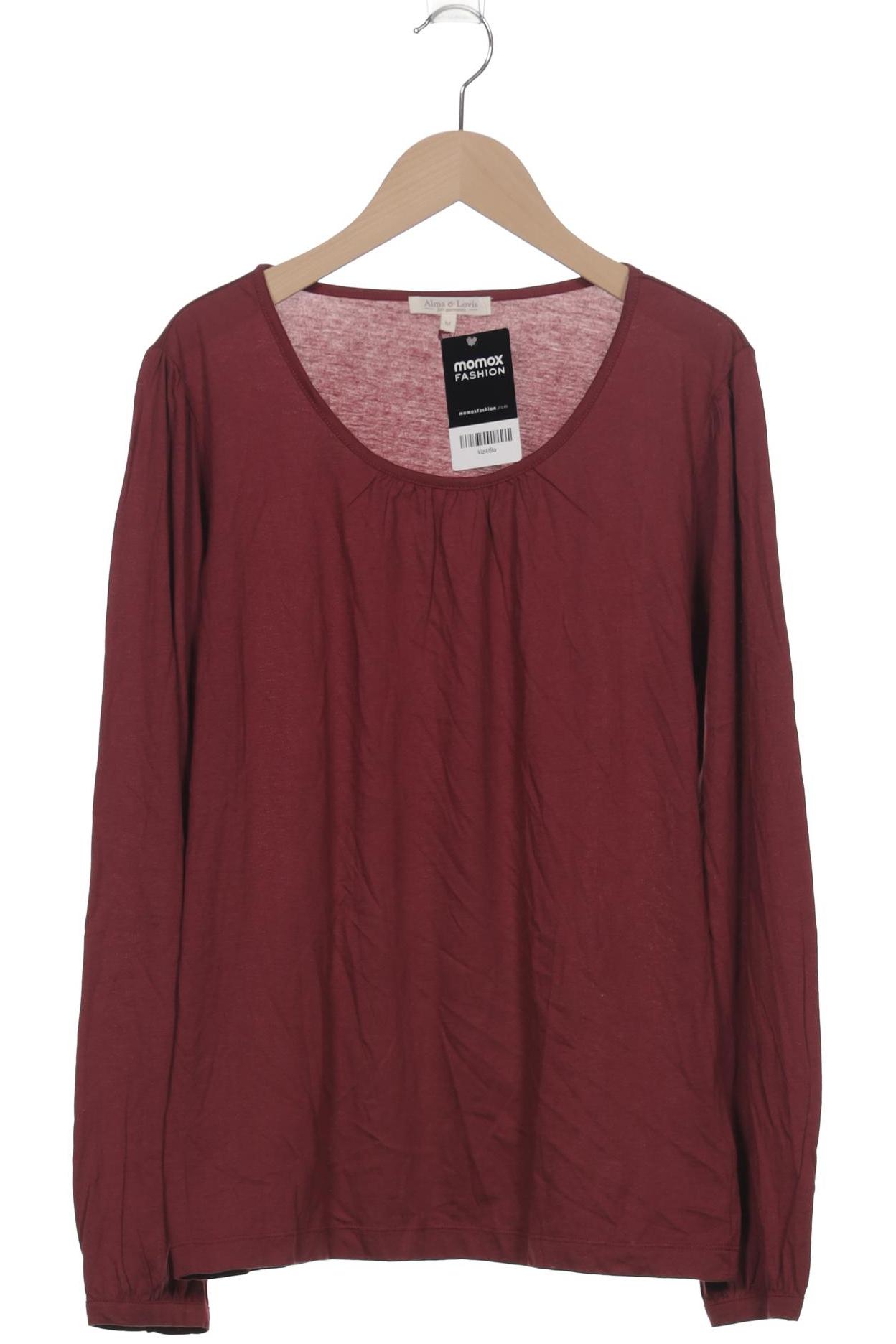 

Alma & Lovis Damen Langarmshirt, bordeaux, Gr. 38