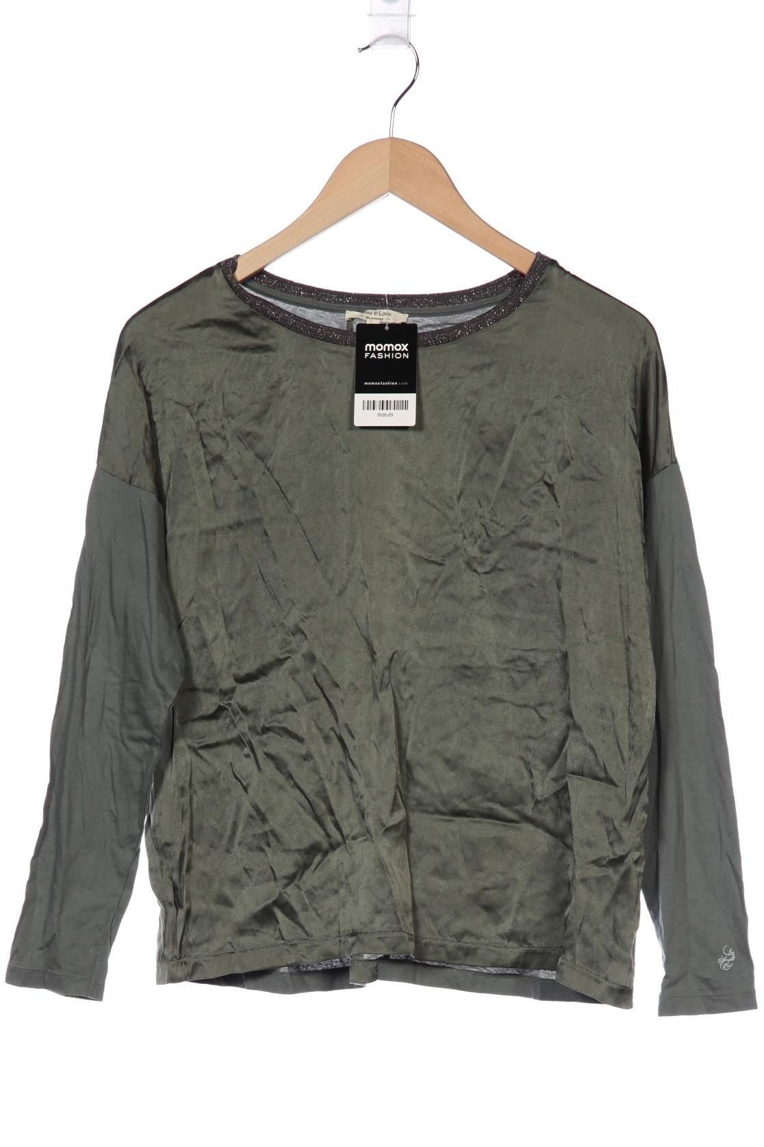 

Alma & Lovis Damen Langarmshirt, türkis, Gr. 38