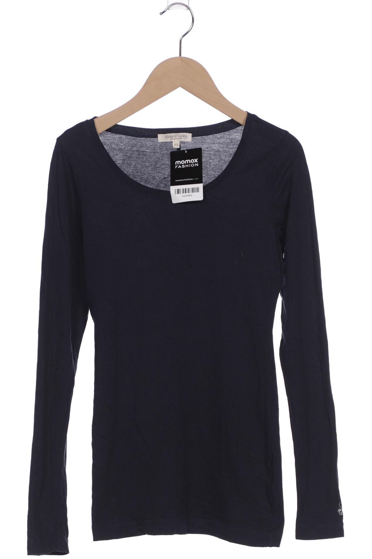 

Alma & Lovis Damen Langarmshirt, marineblau, Gr. 34