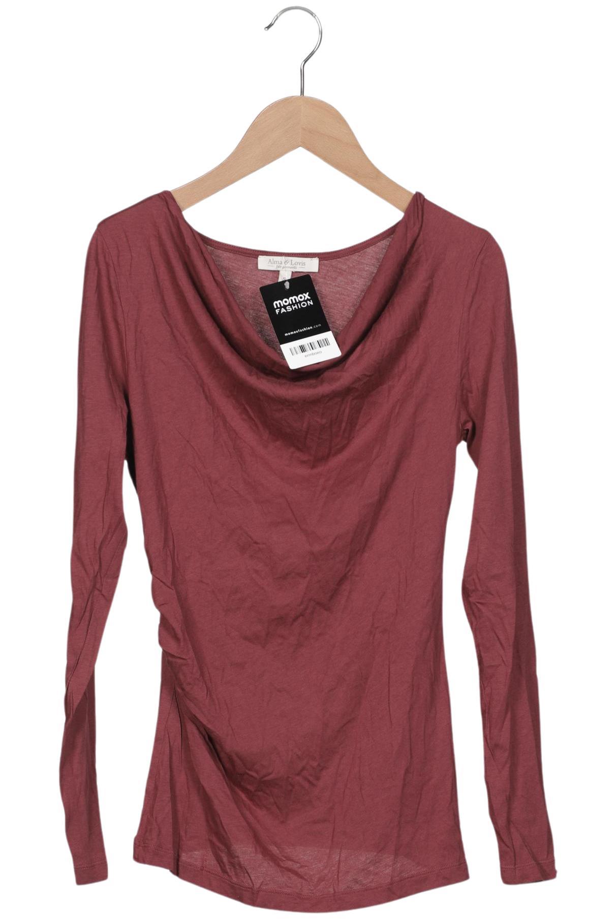 

Alma & Lovis Damen Langarmshirt, bordeaux, Gr. 36