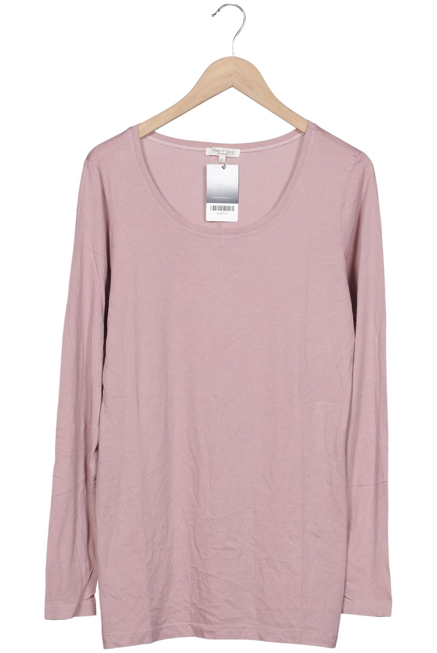 

Alma & Lovis Damen Langarmshirt, pink, Gr. 44