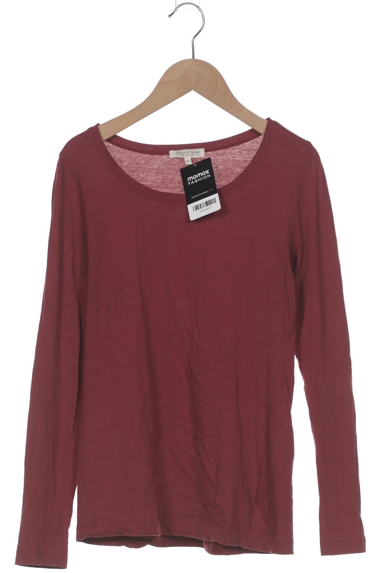 

Alma & Lovis Damen Langarmshirt, bordeaux, Gr. 38