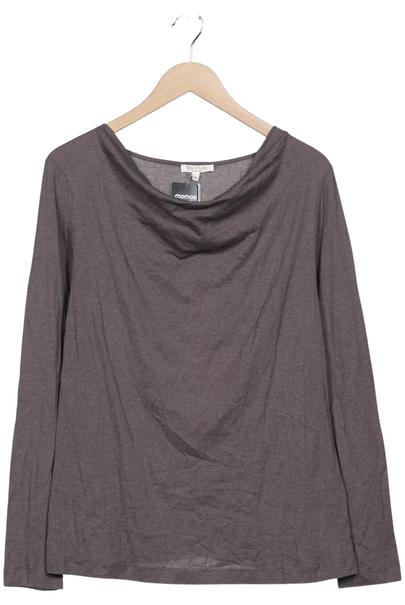 

Alma & Lovis Damen Langarmshirt, grau, Gr. 46