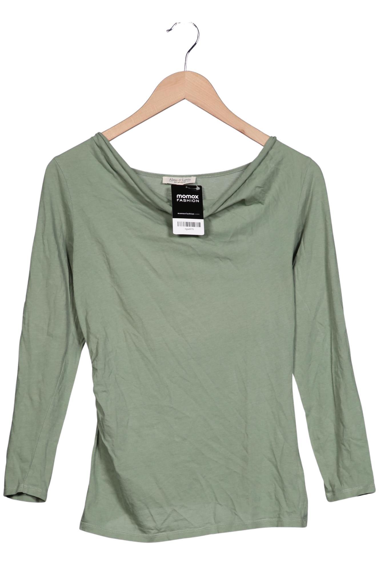 

Alma & Lovis Damen Langarmshirt, hellgrün, Gr. 36