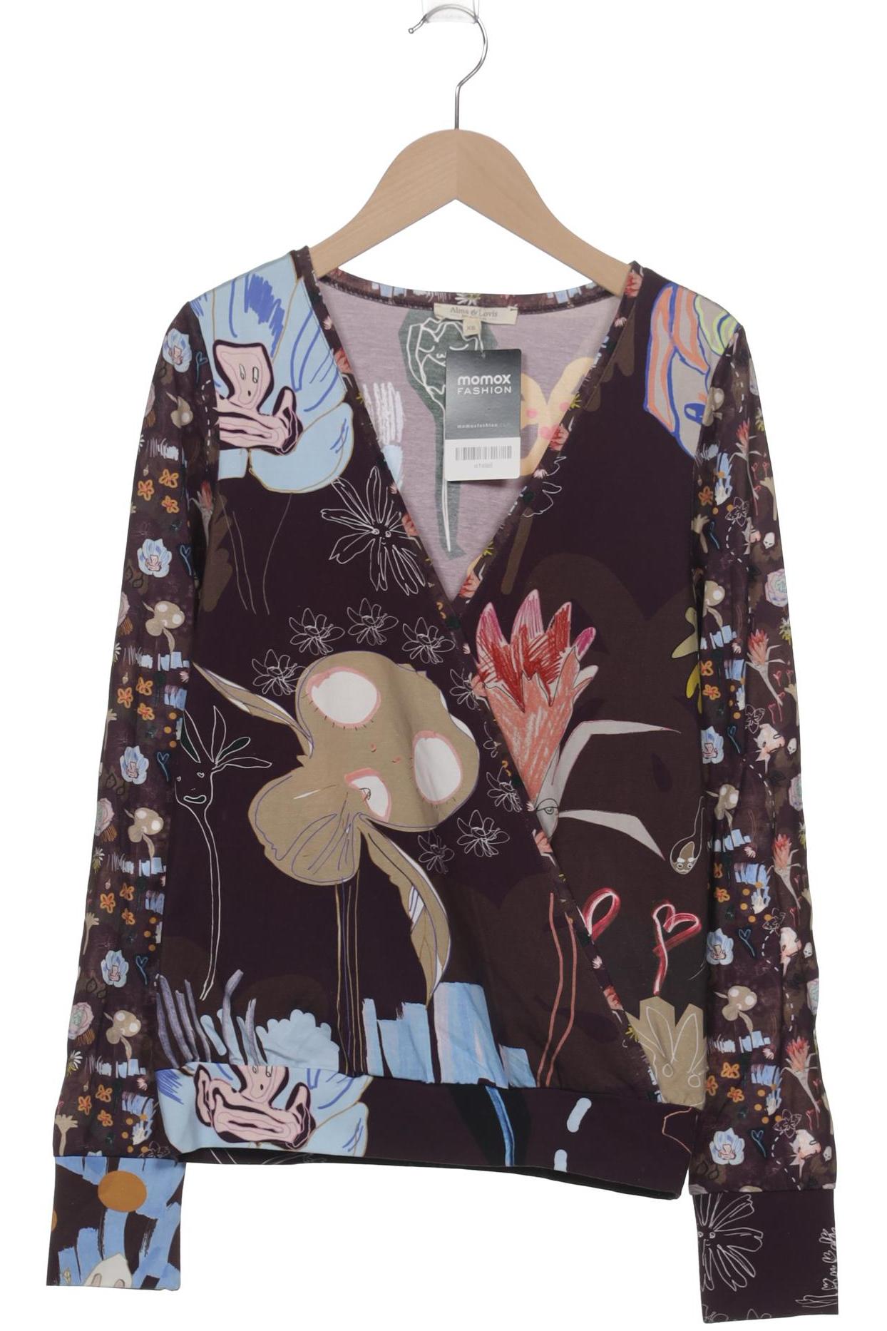 

Alma & Lovis Damen Langarmshirt, bordeaux, Gr. 34