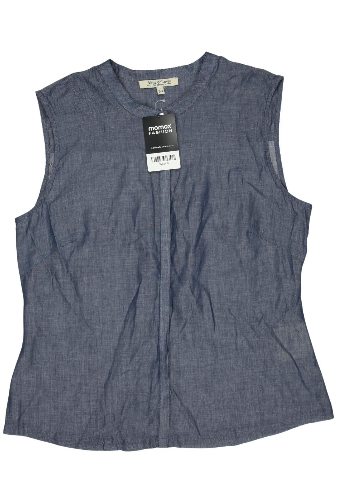 

Alma & Lovis Damen Bluse, blau, Gr. 38