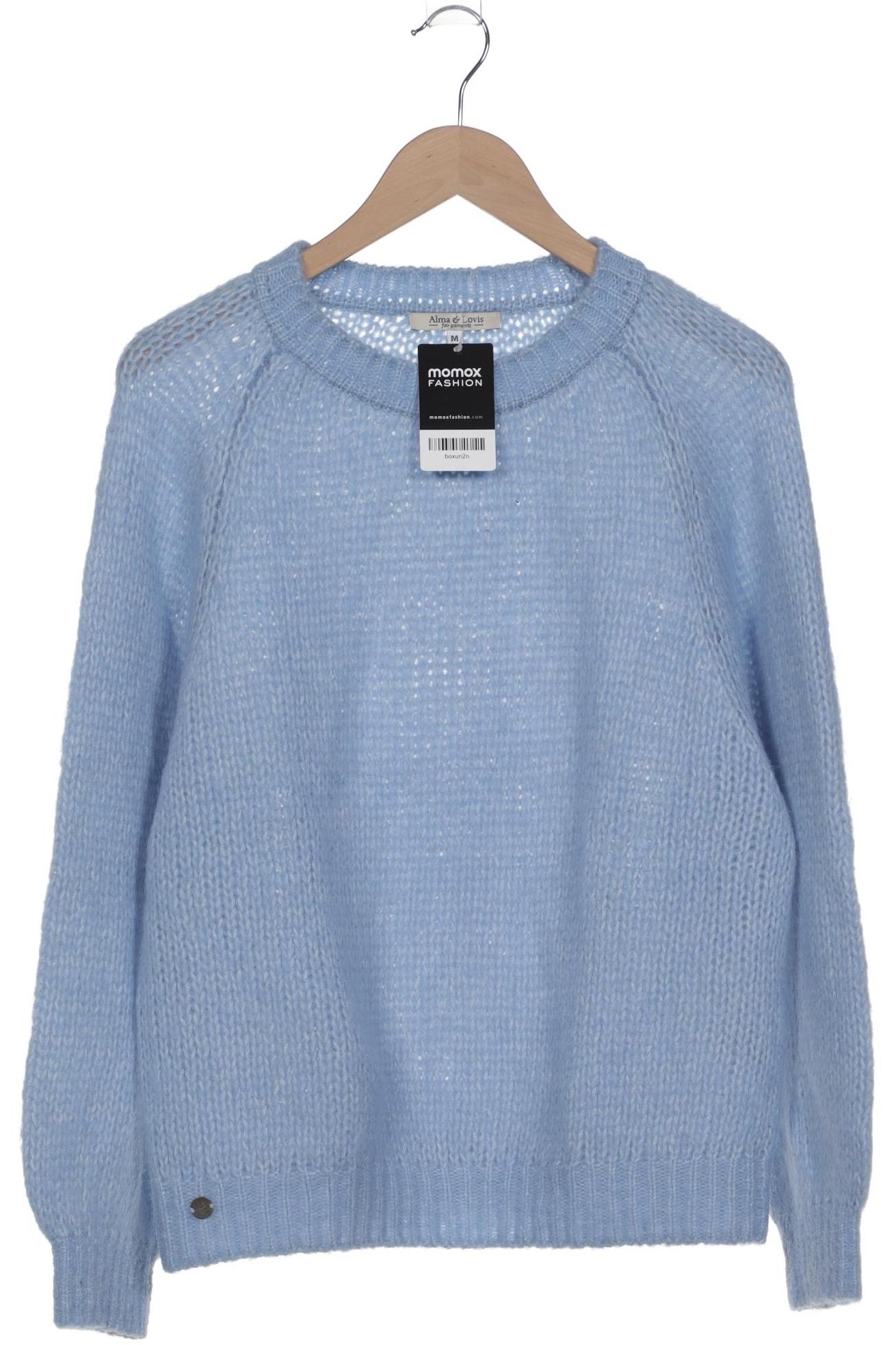 

Alma & Lovis Damen Pullover, blau, Gr. 38