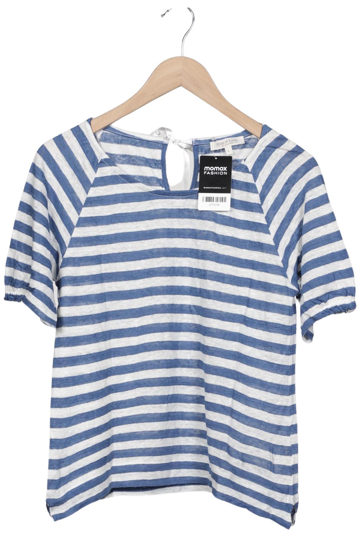 

Alma & Lovis Damen T-Shirt, blau, Gr. 42