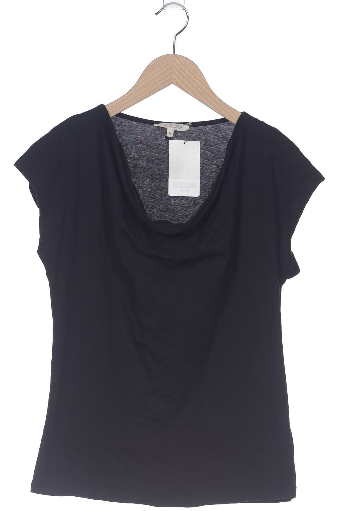 

Alma & Lovis Damen T-Shirt, schwarz, Gr. 38