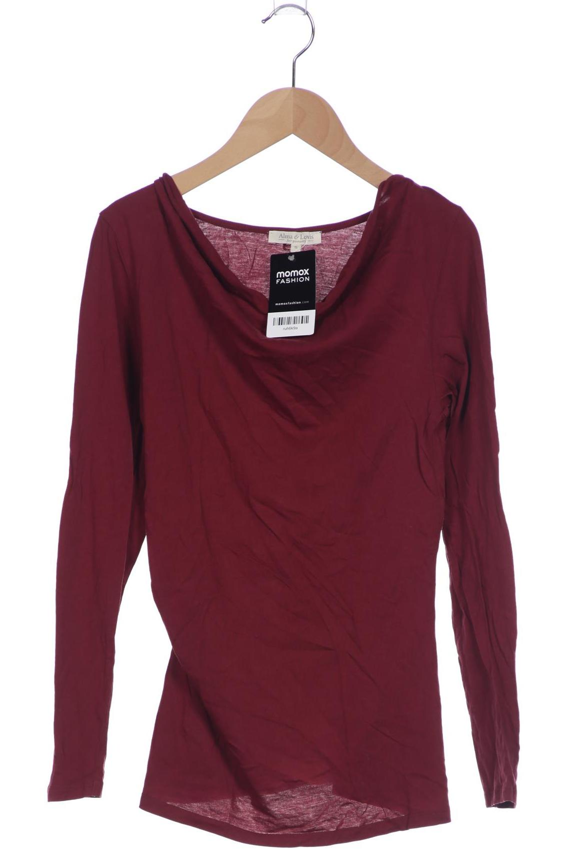 

Alma & Lovis Damen Langarmshirt, bordeaux, Gr. 36