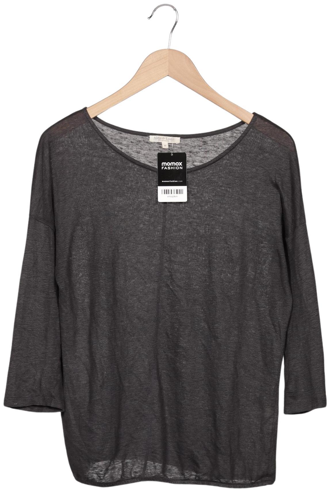 

Alma & Lovis Damen Langarmshirt, grau, Gr. 38