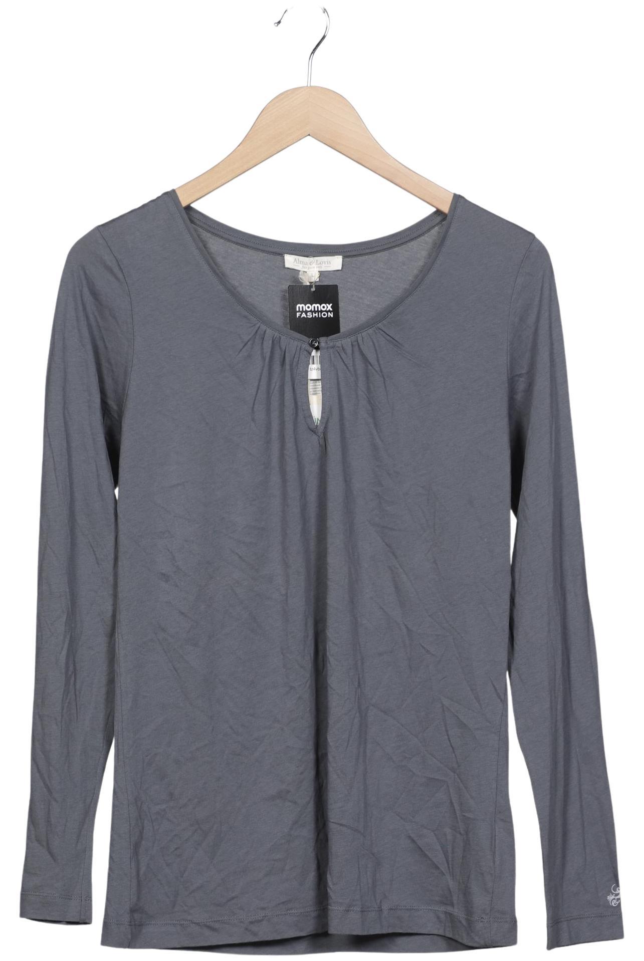 

Alma & Lovis Damen Langarmshirt, grau, Gr. 42