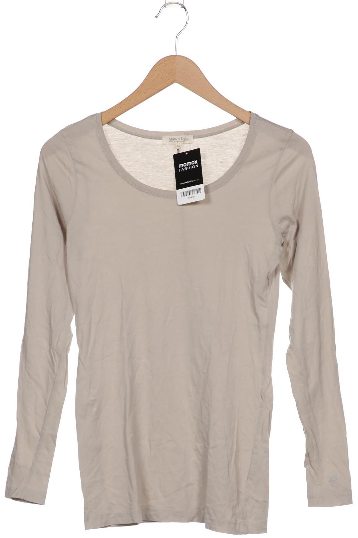 

Alma & Lovis Damen Langarmshirt, grau, Gr. 38