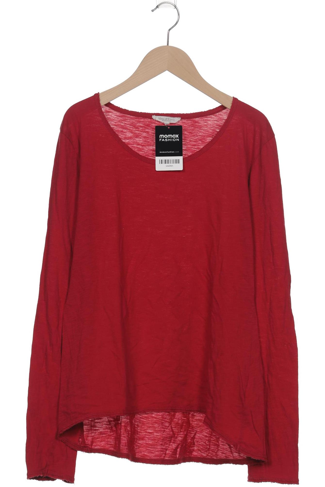 

Alma & Lovis Damen Langarmshirt, rot, Gr. 42
