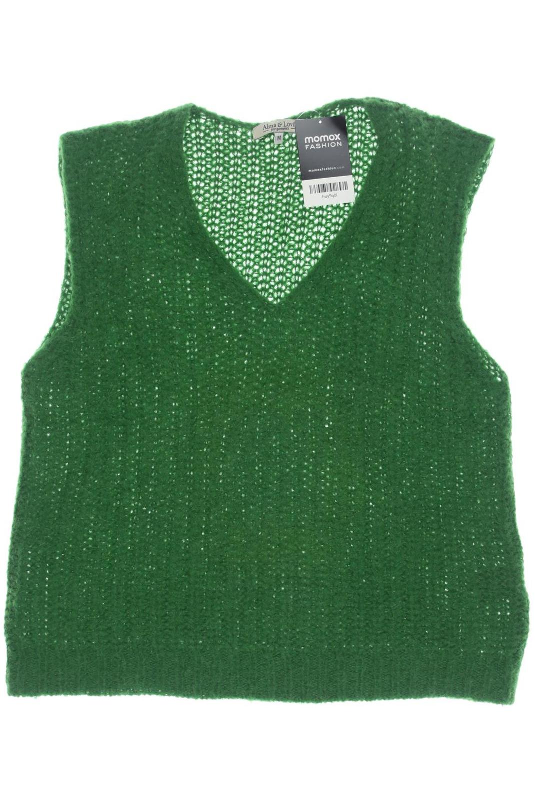 

Alma & Lovis Damen Pullover, grün, Gr. 38
