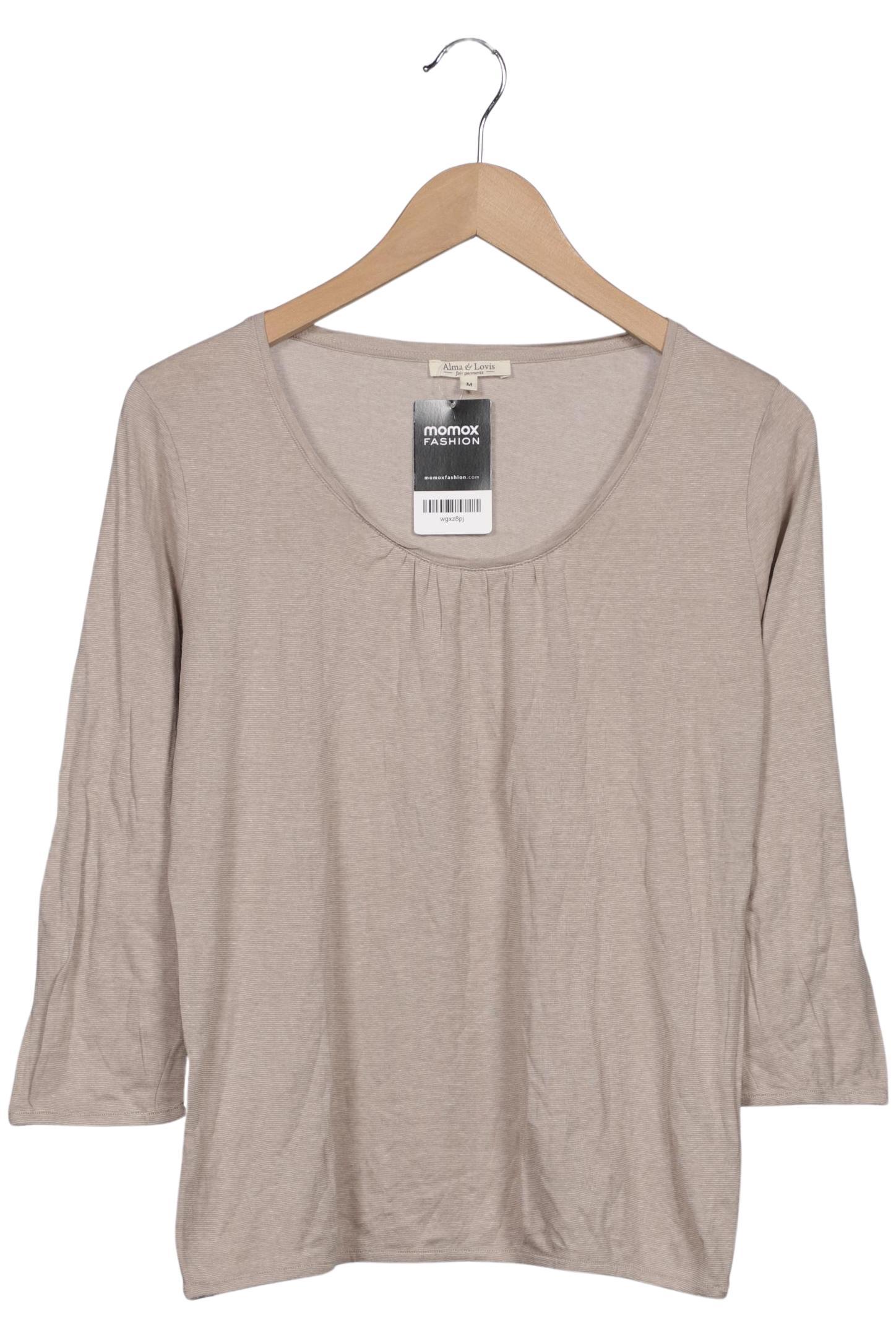 

Alma & Lovis Damen Langarmshirt, beige, Gr. 38