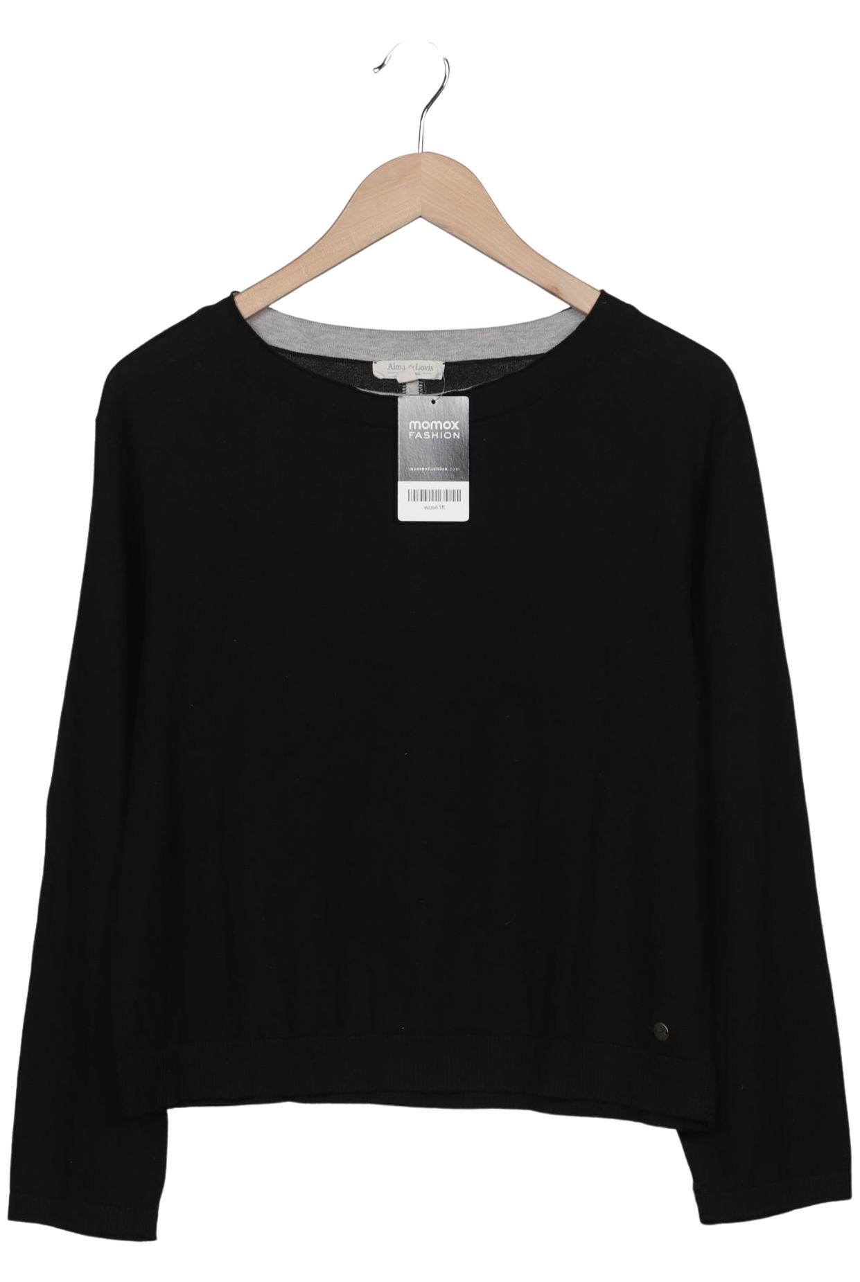 

Alma & Lovis Damen Pullover, schwarz, Gr. 38