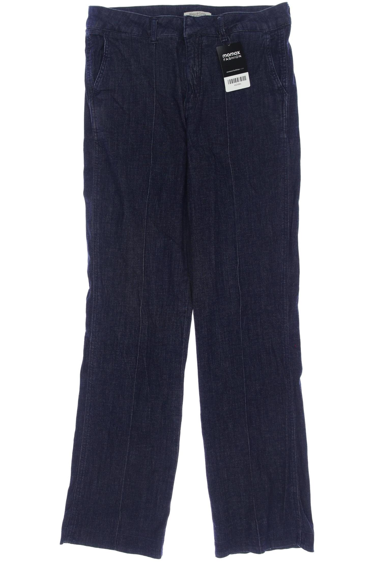 

Alma & Lovis Damen Jeans, marineblau, Gr. 0