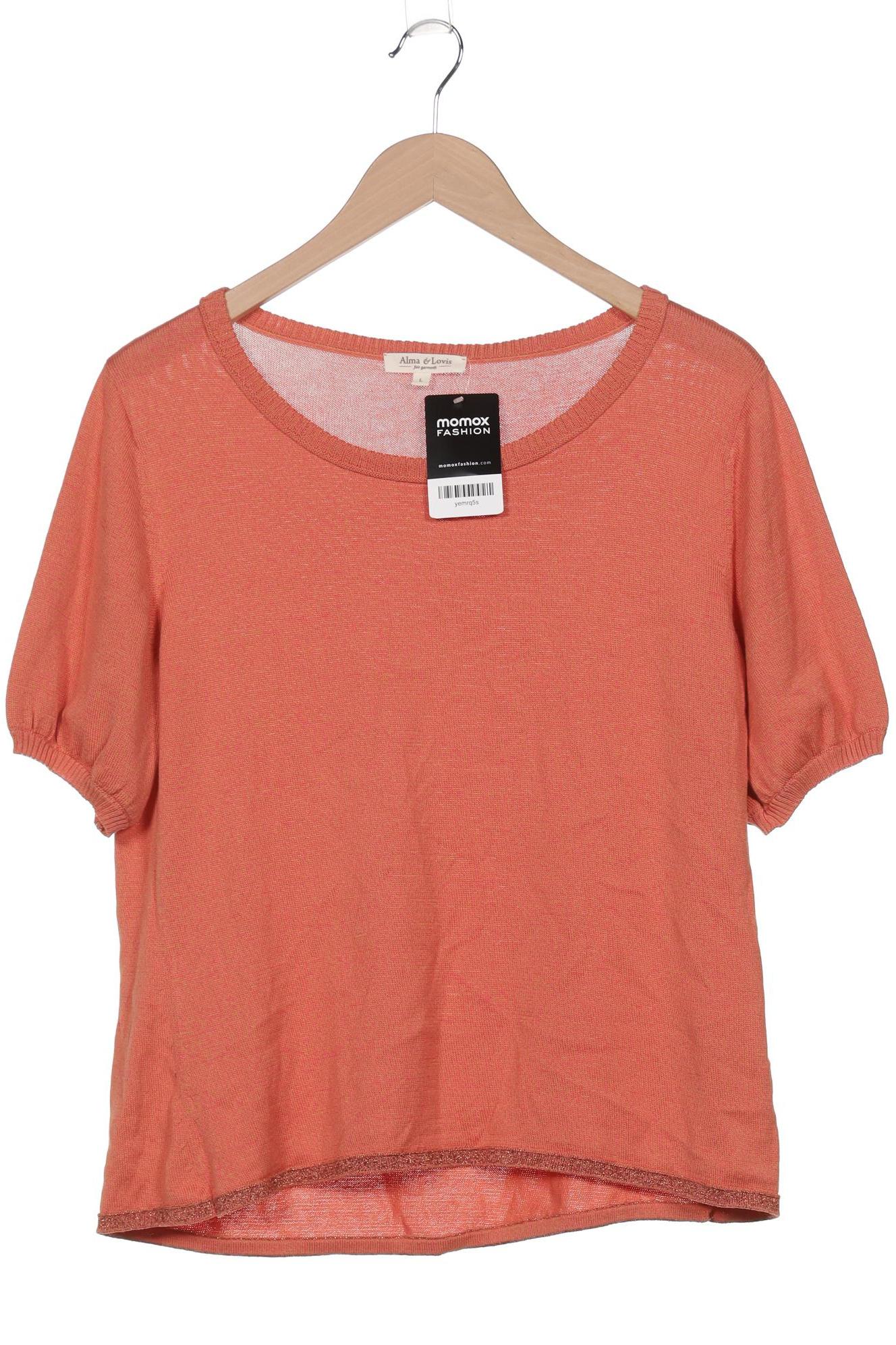 

Alma & Lovis Damen Pullover, orange, Gr. 42