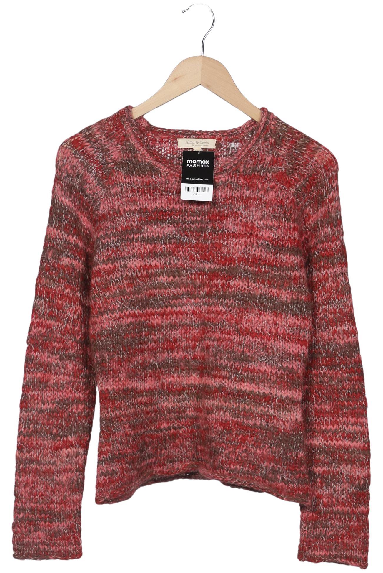 

Alma & Lovis Damen Pullover, rot, Gr. 34
