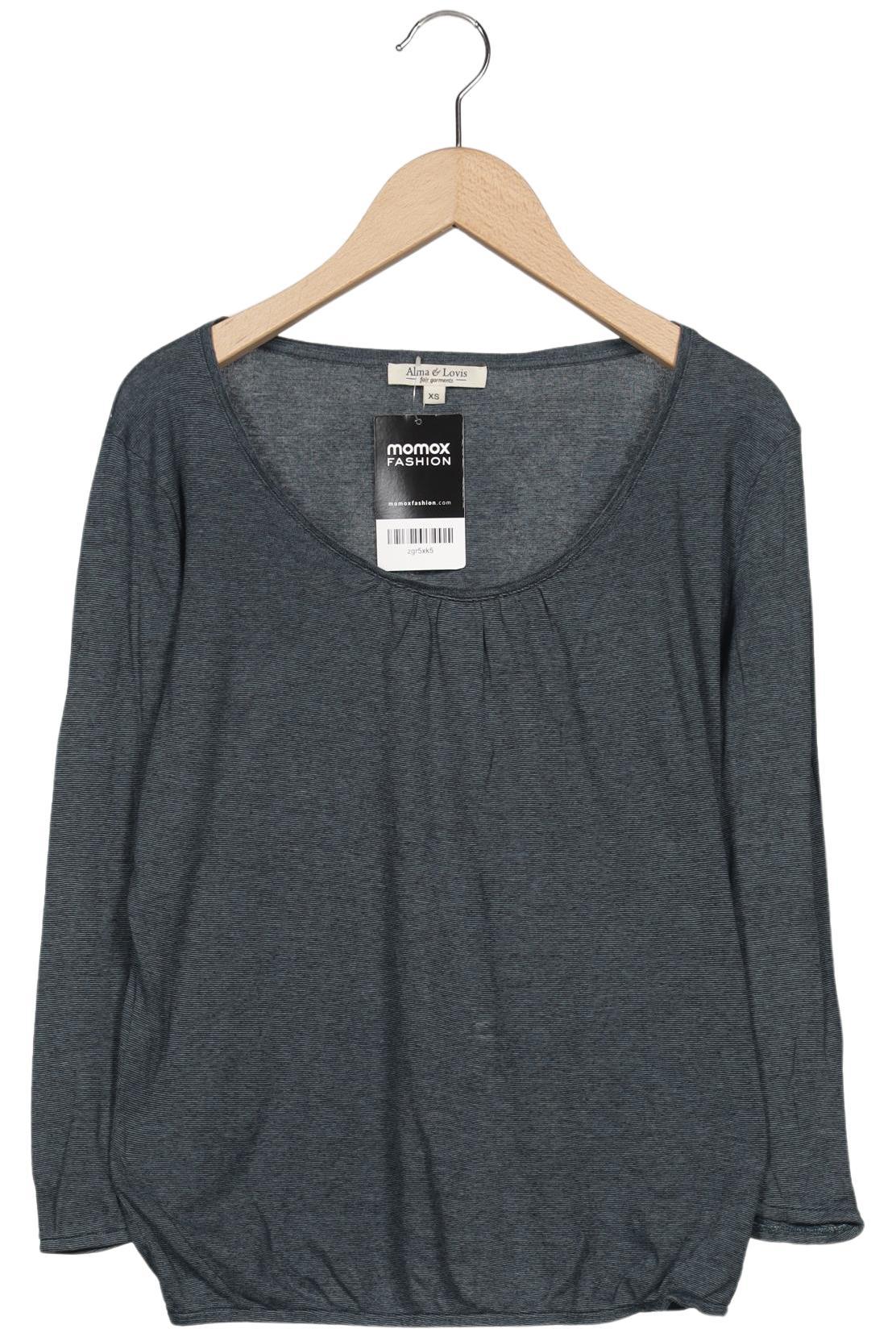 

Alma & Lovis Damen Langarmshirt, marineblau, Gr. 34