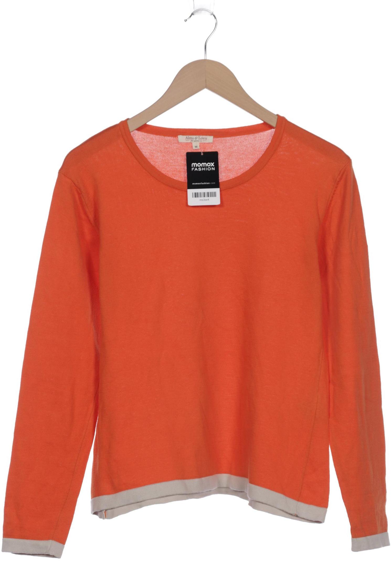 

Alma & Lovis Damen Pullover, orange, Gr. 38