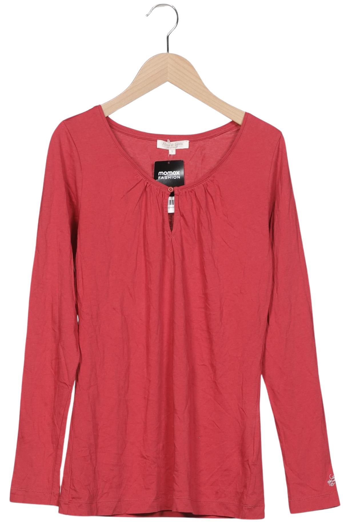 

Alma & Lovis Damen Langarmshirt, rot, Gr. 36