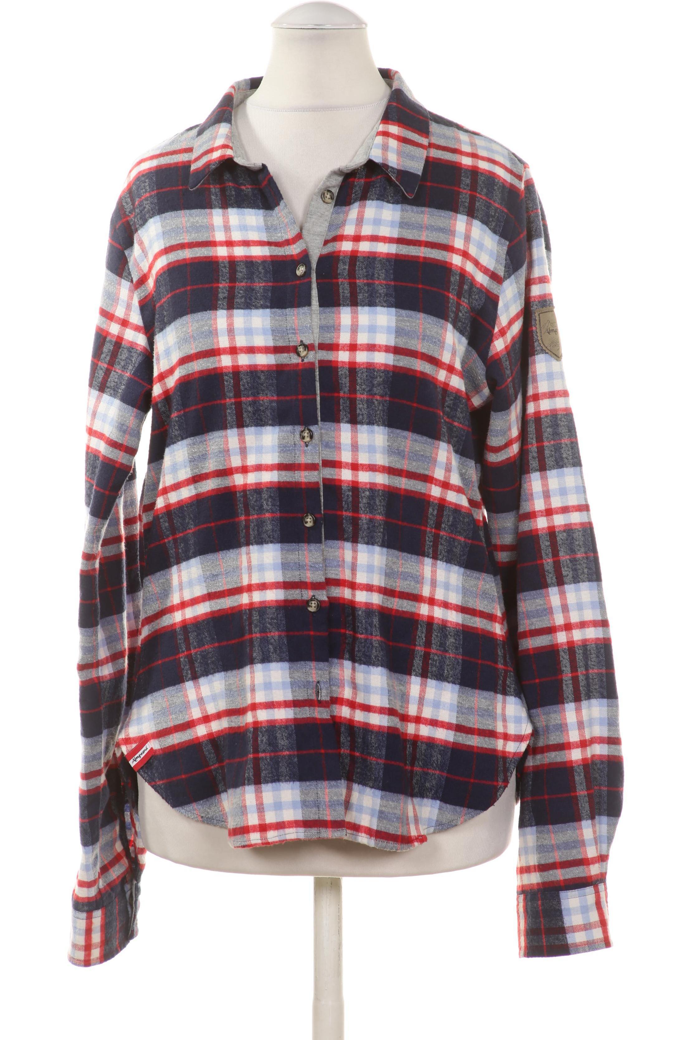 

Almgwand Damen Bluse, blau, Gr. 36