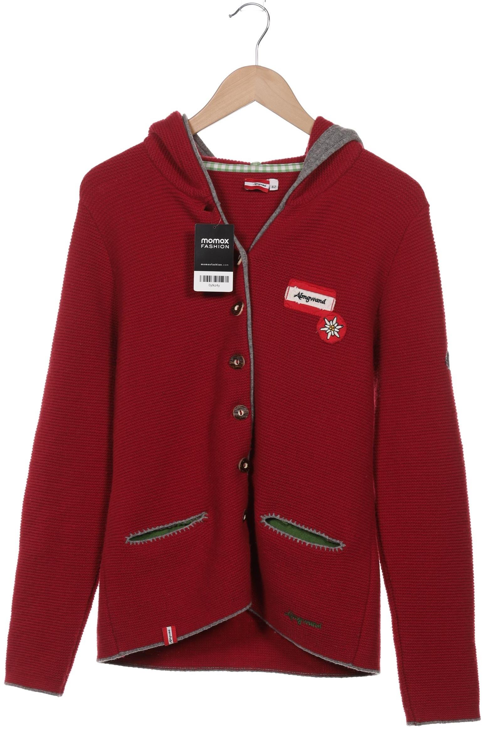 

Almgwand Damen Kapuzenpullover, rot, Gr. 42