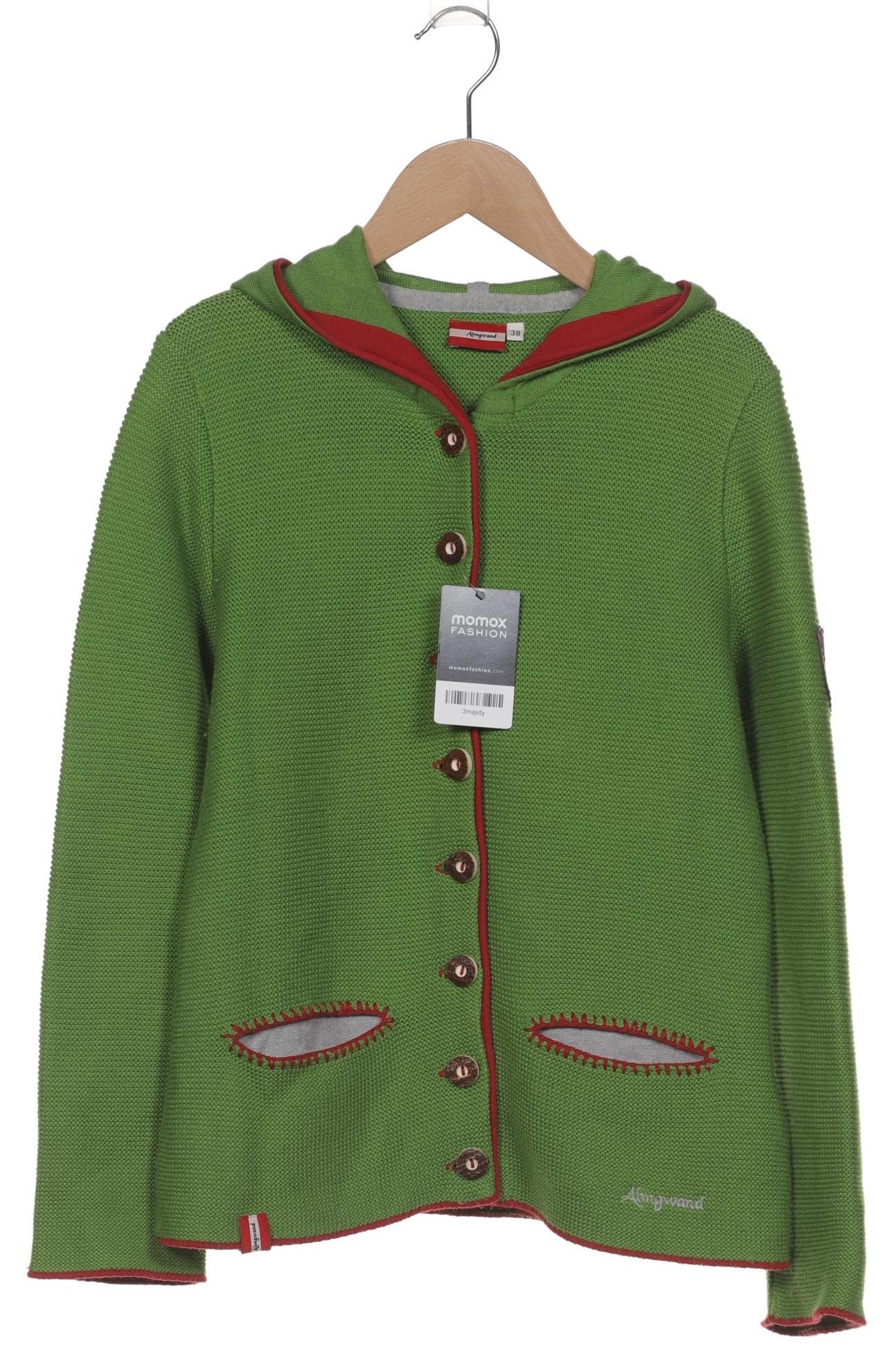 

Almgwand Damen Kapuzenpullover, grün, Gr. 38